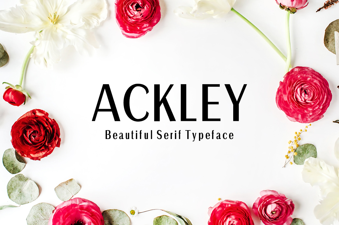 Ackley: A Bold Sans Serif for Editorial Design