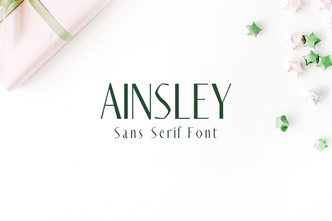 Ainsley: A Clean Sans Serif for Business