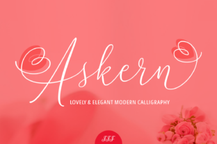 Askern Font: Elegant Script for Creative Makers