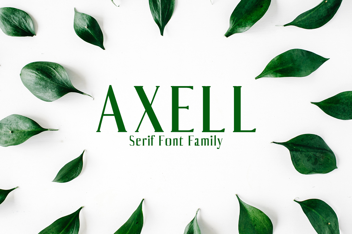 Axell Font for Modern Branding