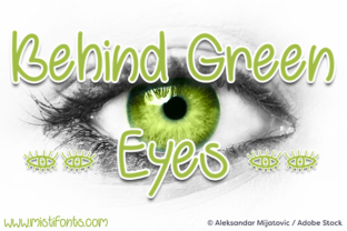 Behind Green Eyes: A Script Handwritten Font for Editorial Design