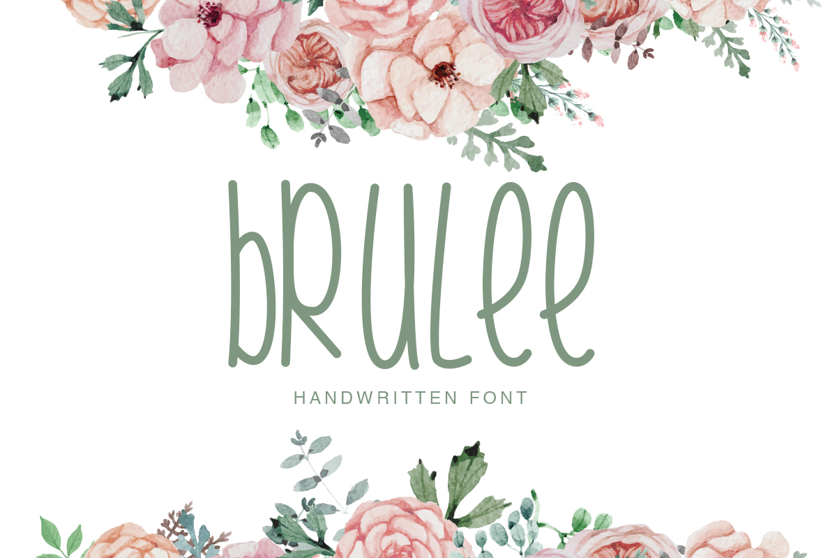 Brulee: A Bold Font for Creative Projects