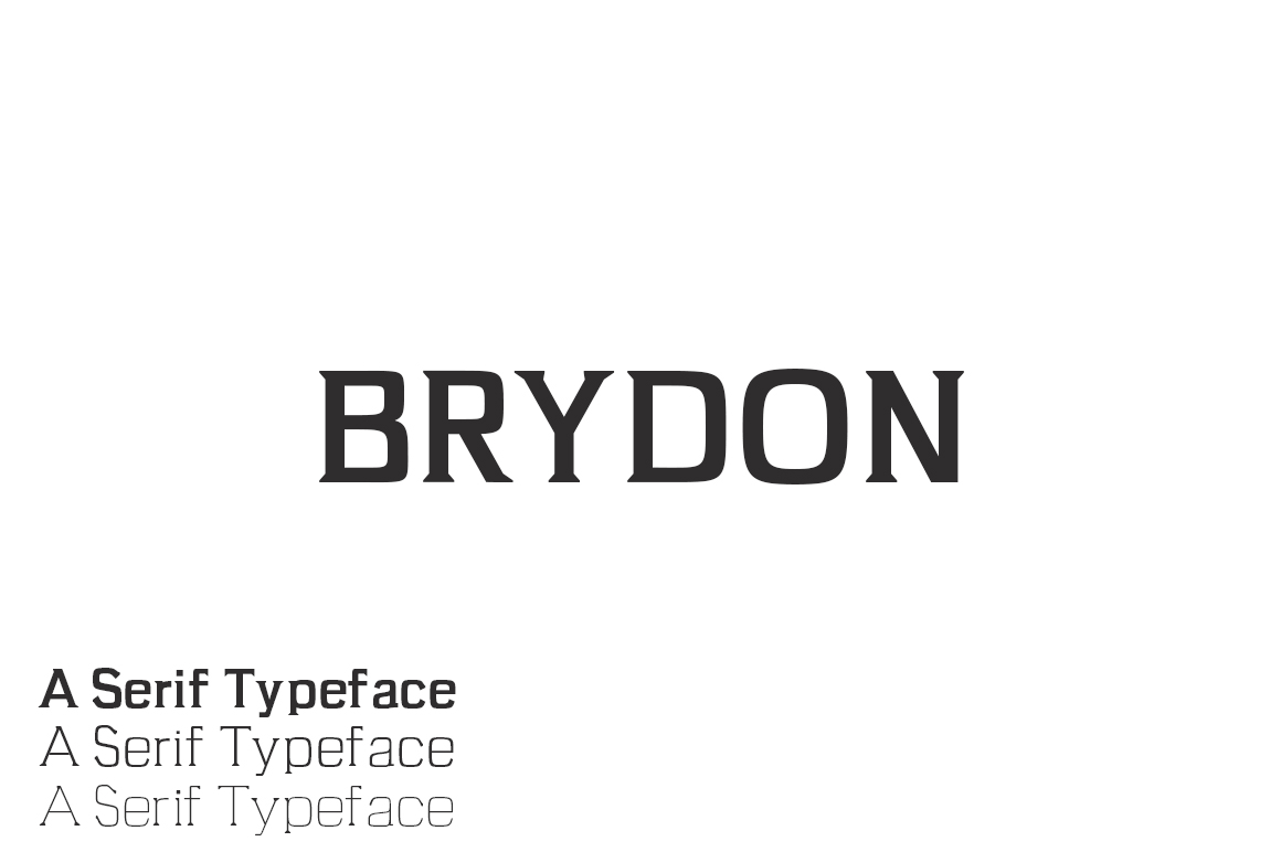 Brydon: A Serif Font for Timeless Design