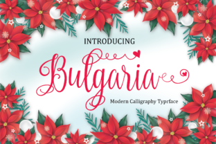 Bulgaria Script: The Perfect Handwritten Font for Makers