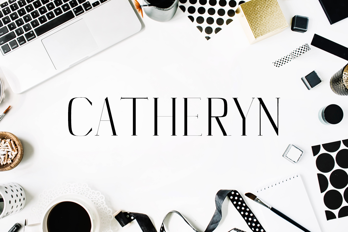 Catheryn: A Serif Font for Modern Design