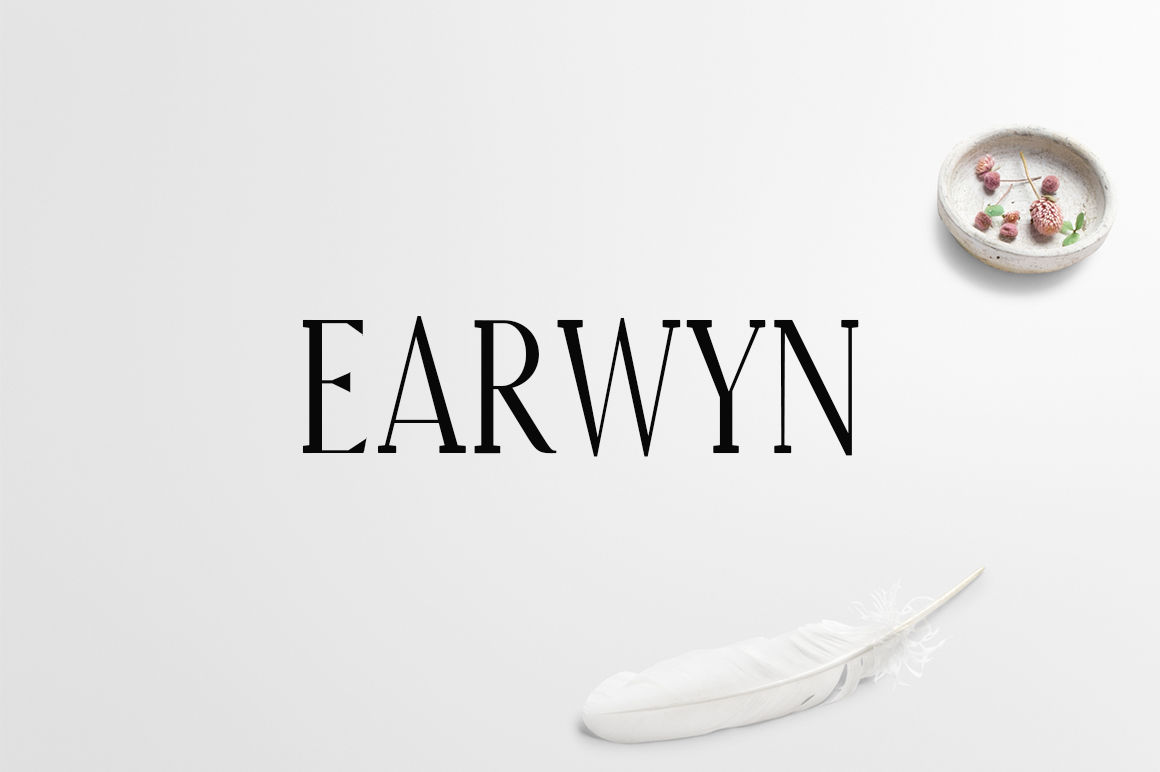 Earwyn: A Modern Serif Font