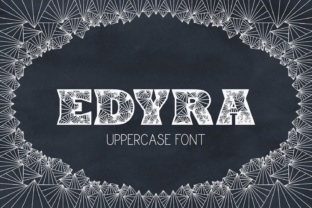 Edyra: A Bold Decorative Font for Editorial Impact