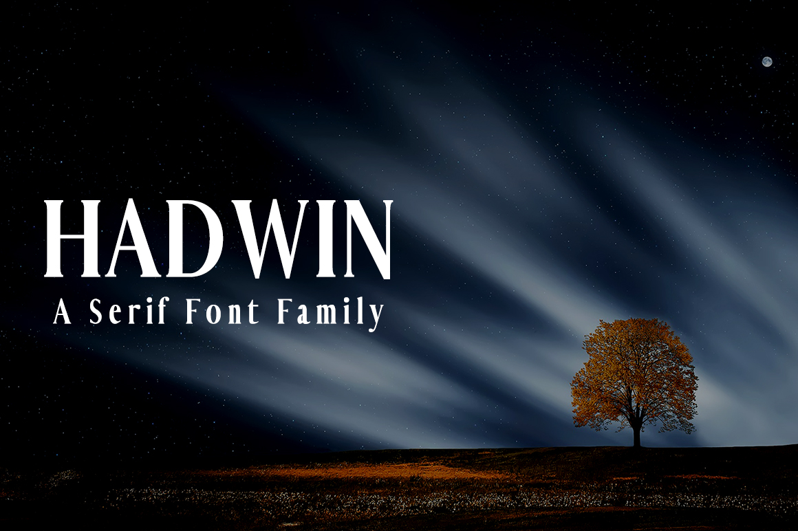 Hadwin: A Serif Font for Business Branding