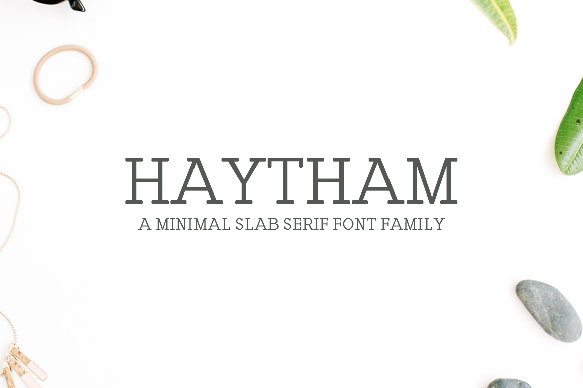 Haytham Font: The Slab Serif for Bold Campaigns