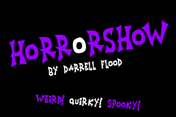 Horrorshow Font Review