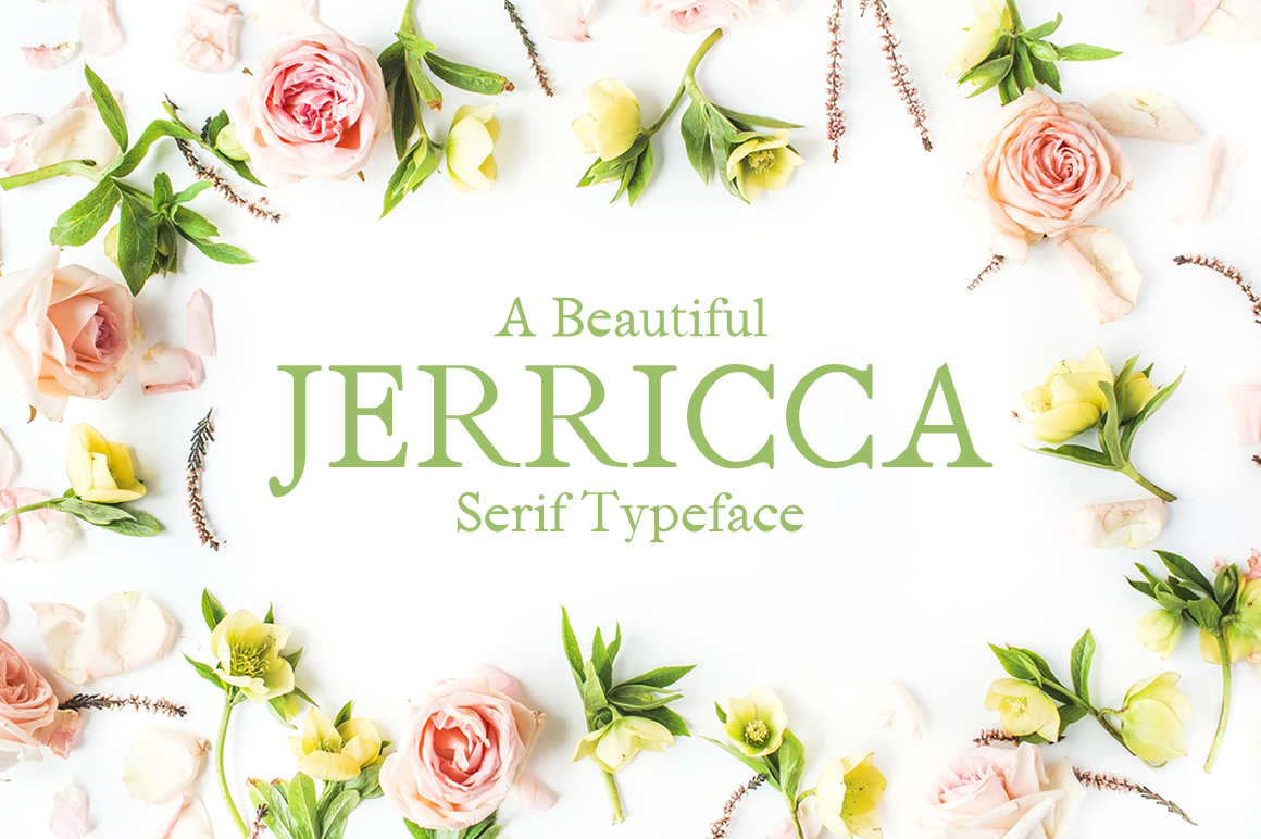 Jerricca Font for Creative Makers