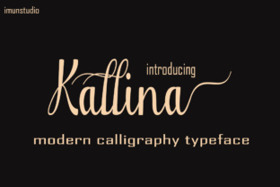 Kallina Font for Web Design