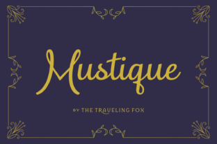 Mustique: The Elegant Script Font for Handmade Brands