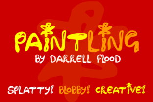 Paintling: A Playful Font for Web Design