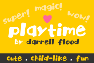 Playtime Font for Creative Campaigns