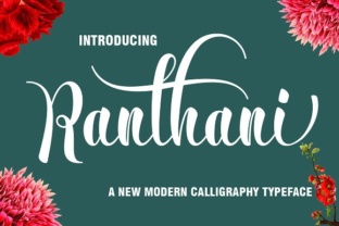 Ranthani Font: Handwritten Elegance for Digital Campaigns