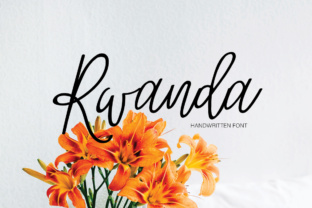 Rwanda: A Bubbly Script Font for Modern Editorial Design