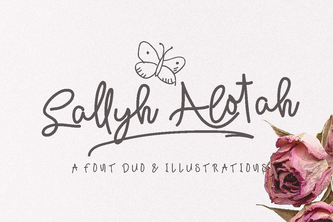 Sallyh Alotah: The Modern Signature Font for Viral Content