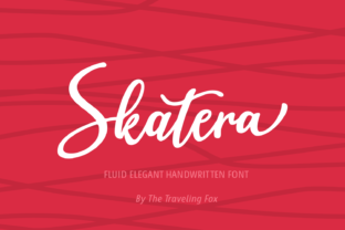 Skatera Font: Elegant Script for Creative Projects