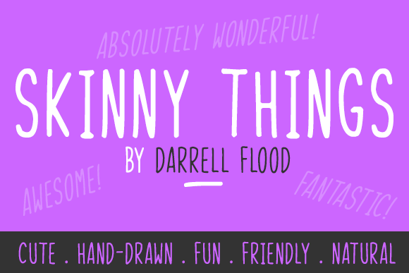 Skinny Things Font Review