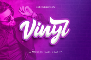 Vinyl Font: Bold, Fresh, and On-Trend