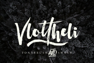Vlottheli: A Modern Brush Font for Dynamic Campaigns