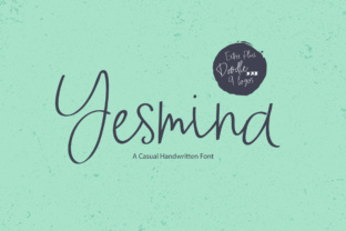 Yesmina: A Modern Script Font for Business Branding